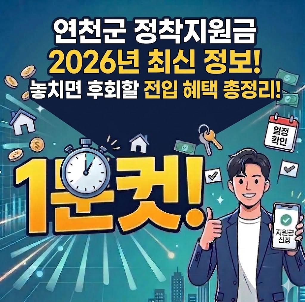 연천군 정착지원금