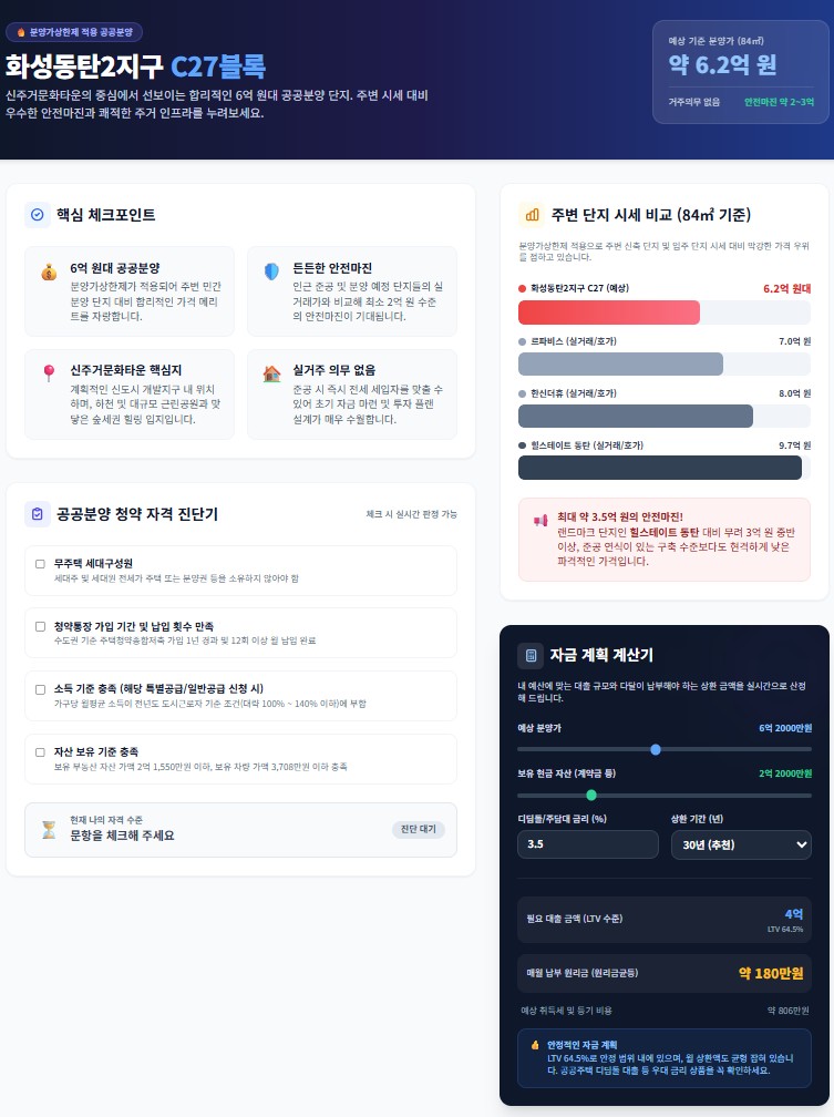 동탄2지구 C27블록