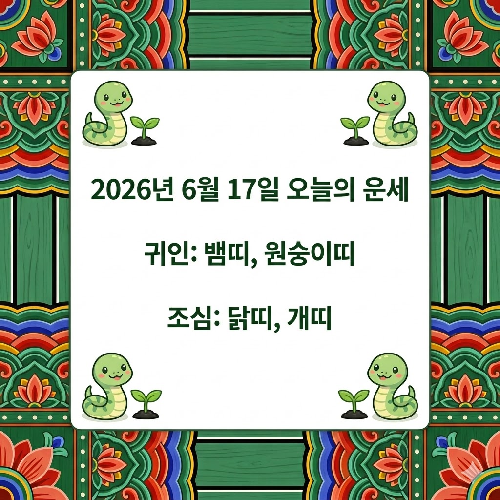 오늘의 운세
