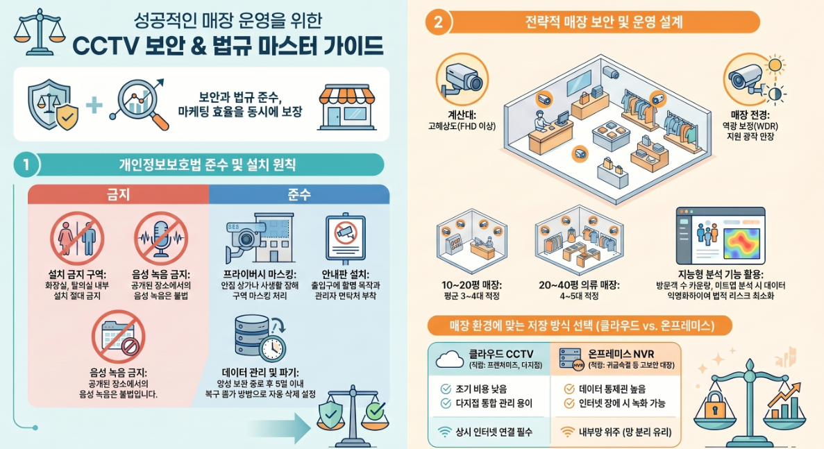 CCTV 매장 보안