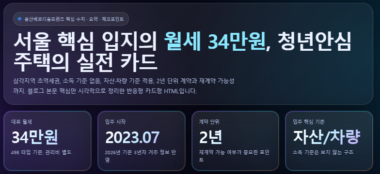 용산베르디움프렌즈