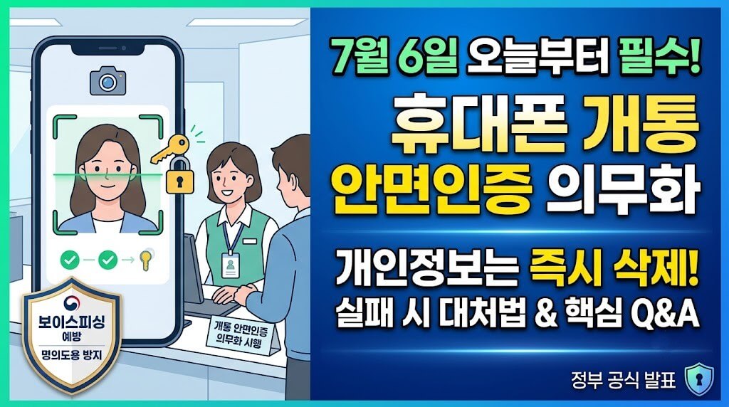 휴대폰 개통