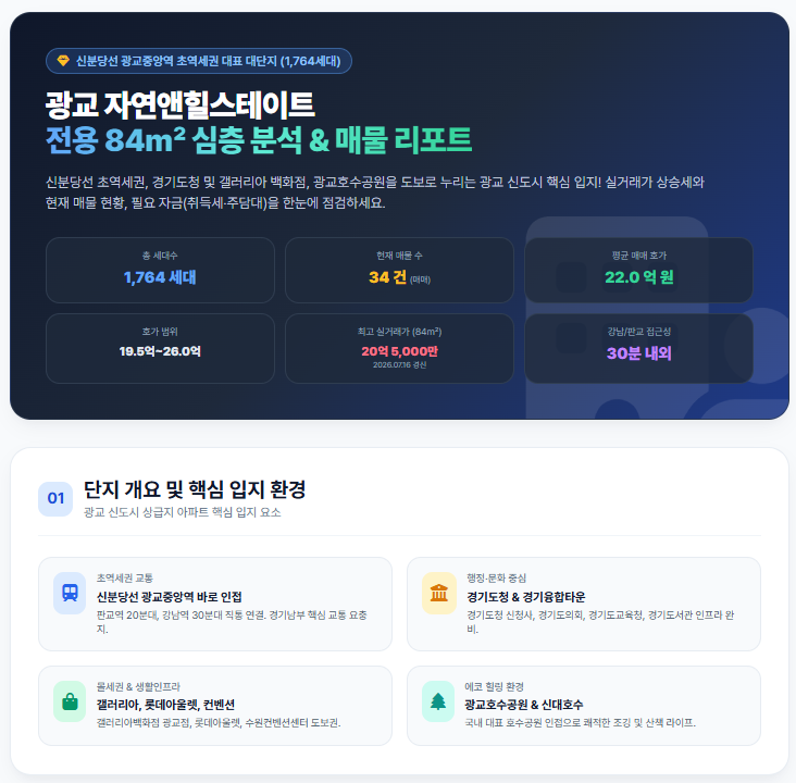 광교 자연앤힐스테이트