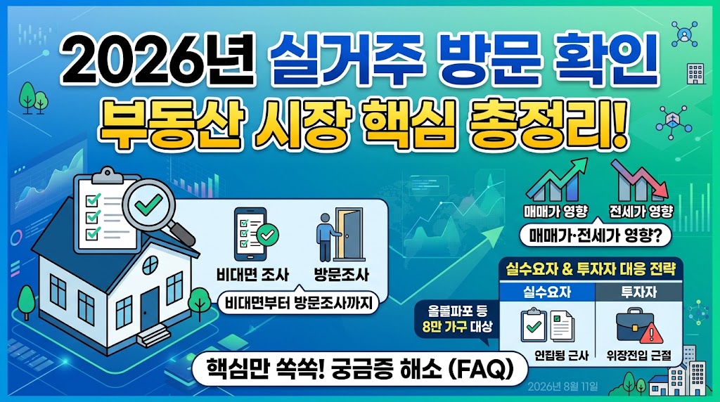 실거주 방문 확인